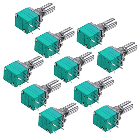 Hoement 10stücke Potentiometer Pin Audio-widerständen Einstellbare -drehmetallfolie Lösung Für Lautstärke Und Klangregelung