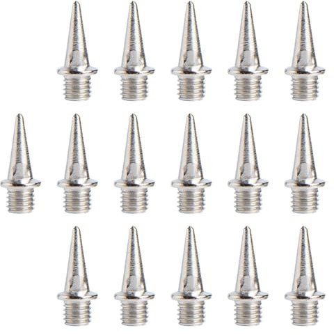 perfk 16 clavos de repuesto para zapatillas de atletismo, clavos para atletismo, clavos para correr en pista y campo, para carreras cortas, escalada, cross