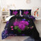 Bettdecke Winter Lila Rose Bedding Duvet Mikrofaser Bettdecke Winter Bedruckte Bettdecke Ohne Bezug Maschinen Waschbar