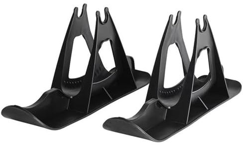 LAANCOO Snow Scooter Ski Schlitten, 2 PCS Snow Ski Scooter Schlittenbrett, Balance Bikes Snow Ski Kit, Winterschlittenbrett -Anhang Conversion Kit für Kinder, Erwachsene, Schneekateboard (schwarz)