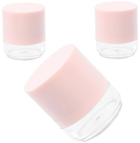 OSOLADY 3stücke Leere Puderbehälter Aus Dichter Deckel Wiederverwendbar Kompakt Geeignet Für Losen Puder Körperpuder Make-up