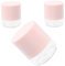 OSOLADY 3stücke Teiliges Leere Puderbehälter Mit Quaste Nachfüllbare Aufbewahrungsbox Für Lose Puder Körperpuder Und Kosmetik Tragbar Und Leicht