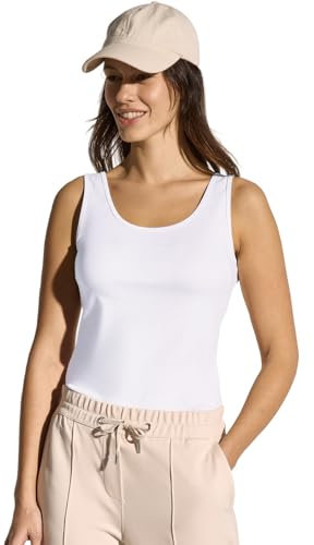 Cecil B322820 Top básico, Blanco, S Mujeres