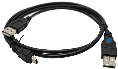 SIMPLETEK - Cavo Mini USB a Doppia Porta 1 metro per Tavolette Grafiche Compatibile con Wacom