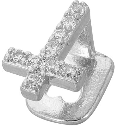 VICASKY 1satz Einzelzahn Grill Mit Zirkon Kreuz Design Hip Hop Style Zahnschmuck Für Männer Und Frauen Für Partys Und Festivals Bequemes Tragegefühl Und Einzigartiger Look