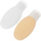 GALPADA 2pcs 100ml Silicone Travel Bottles Suction Cups for Shampoo Conditioner and Liquid Toiletries Leakproof Squeezable for Travel and Bath