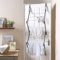 OHS Over The Door Hanging Clothes Airer, Space-Saving Concertina Foldable Clothes Drying Rack with Multiple Bars Small Apartment Essential Landry Over Door Drying Rack, Black