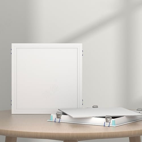 Porte d'accès murale intérieure, trappe d'accès au toit en aluminium, sécurité de toit en acier, couverture de trappe d'entretien de toit de bâtiment, housse étanche de cave (35 cm)