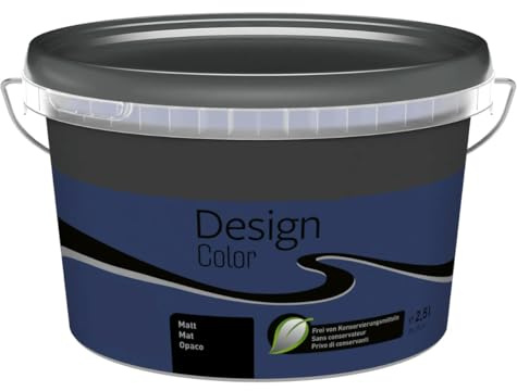 TMPpro Premium Wandfarbe Innen 2,5 L – Design Color – Hochdeckend & Abwaschbar – moderne Farben (Blau (Royalblau))