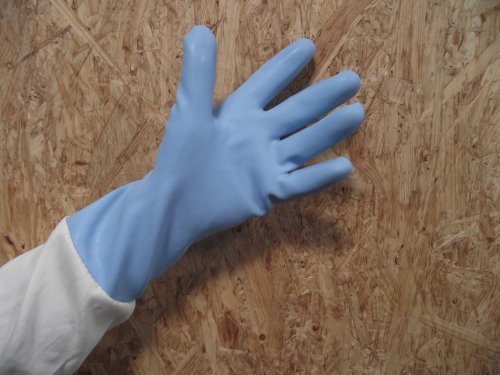Förster-Fellnest Imkerhandschuhe - Qualitäts - Latexhandschuhe als Säureschutzhandschuh bei Reinigungsarbeiten - Größe 8