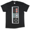 Nintendo Men's Big Controller T-Shirt, Black, Medium