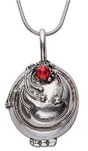 DP DESIGN Halskette mit Anhänger aus der Serie Vampire Diaries Elena Nina Amuleto Vampire, Kein Edelstein