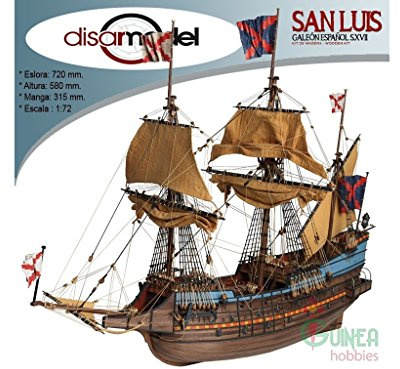 Disarmodel- S.luis Spanische Galeon s.xvii (020149)