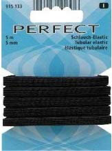 Schlauch-Elastic 5 mm schwarz 5 m