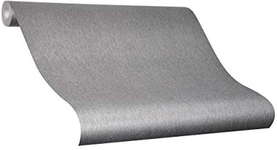 marburg Tapete Silber Colani Evolution für Wohnzimmer Schlafzimmer oder Küche Made in Germany 10,05m X 0,70m Premium Vliestapete 56341