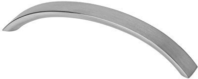 GedoTec Möbelgriff Edelstahl Schrankgriff Metall Bogengriff Küche - SIMONE | 10 Stück Türgriff Schrank | Griff BA 96 mm | Küchengriff abgerundet für Schranktüren | Schubladengriff inkl. Schrauben