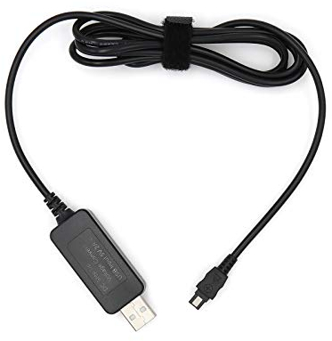 USB Dc Power Adapter Charger Compatible with Sony AC-L25, AC-L25A, AC-L25B, AC-L25C, AC-L200, AC-L200C, AC-L200B, AC-L200D, Handycam DCR-DVD7, DVD108, DVD203, HDR-CX550V, DSC-HX100V more Camcorders