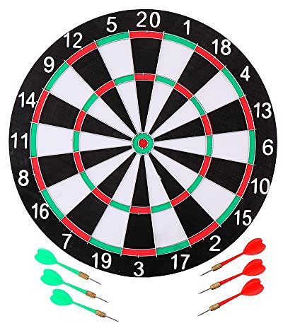 Master Darts dartboard 40,5 cm with 6 arrows