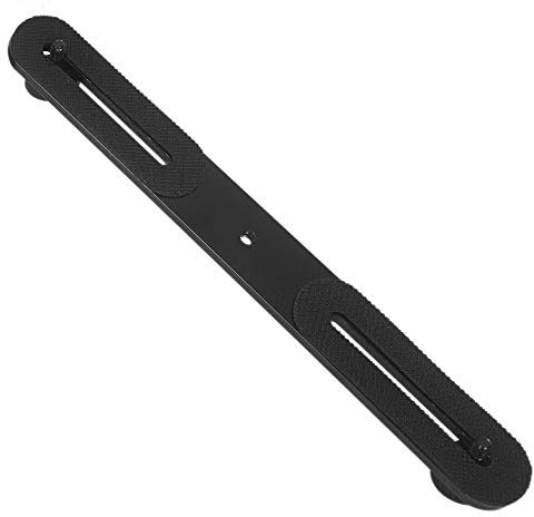 USJBGO Soporte de flash dual de 27 cm, soporte de trípode con tornillo de 1/4 pulgadas para cámara réflex digital, luz LED, micrófono