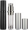 Travelofo Travel Perfume Bottle, Mini Perfume Atomiser Spray Bottle, 5ml Small Perfume Dispenser Holder, Portable Perfume Refillable Bottle for Man and Woman (Black+Silver)
