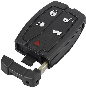 X AUTOHAUX 433MHz 5 Buttons Keyless Entry Remote Car Key Fob for Freelander 2
