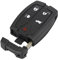 X AUTOHAUX 433MHz 5 Buttons Keyless Entry Remote Car Key Fob for Freelander 2