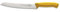 F. DICK ProDynamic Brotmesser gelb (Klingenlänge 21 cm, Küchenmesser, Klinge X55CrMo14 Stahl, Härte 56°, Messer) 85039212-02
