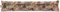 Izabela Peters Luxurious Eco-Friendly Draught Excluder - Safari Voyage - Rosewater - Standard - Window Door Seal, Fabric Draft Excluder Cushion Stopper For Door Bottom