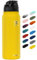 Fanhaw 600 ml Insulated Stainless Steel Water Bottle with 1 Lid (Chug Lid) - For Kids, Women, Men | Leak & Sweat Proof with Anti-Dust Lid (Yellow)