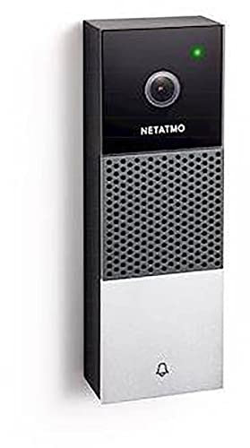 Netatmo Sonnette vidéo Intelligente connectée - WiFi - 140° - 1080p