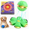 BOPELMALLS Pet Toy Flying Saucer,Dog Toy Deformation of Foot Pressure,Portable Dog Flying Saucer Toy,Interactive Flying Ball for Dogs,Outdoor Sports Suitable for Small Dogs-Green