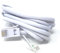 DRUT 2m BT to RJ11 4 Wire (431A) Male to Male UK Telephone Modem Lead Cable (6.5ft, White)