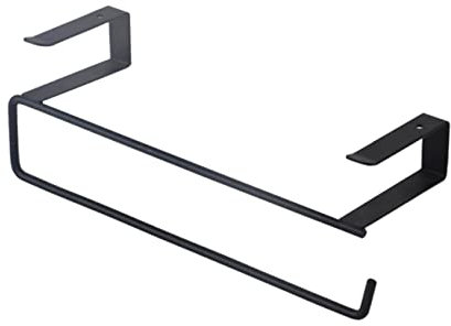 BUGUUYO Wall Mounted Paper Towel Holder Shelf Storage Rack for Kitchen under Cabinets and Bathroom Wall Design for Easy Access