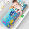 XIYUNTE Badewannenmatte rutschfest Kinder - 100% BPA frei, Extra Komfortabel Antirutschmatte Badewanne Antibakteriell, 100x40cm Baby Duschmatte mit Saugnäpfen & Maschinenwaschbar, Hai
