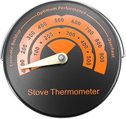 Alipis Medidor De Temperatura Para Estufa Termómetro Bimetálico Respuesta Rápida Portátil y Duradero