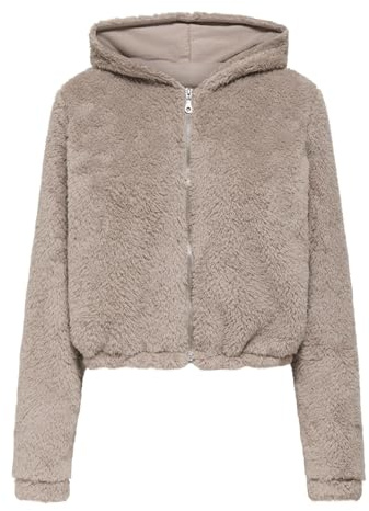 ONLY Onpcas-Fluf Hood Fz Ls Short SWT