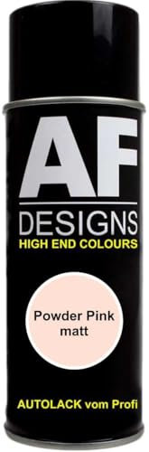 Acrylic Paint Spray Can Powder Pink Matt Pastel Colour DIY Upcycling