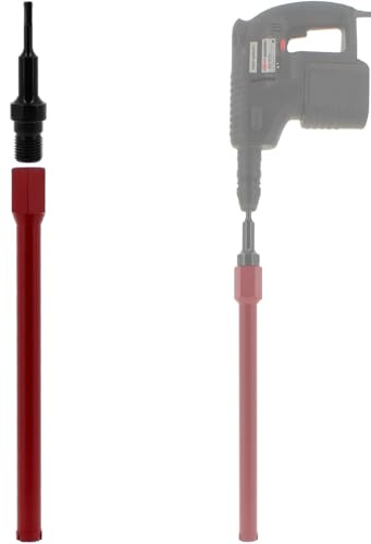 Couronne diamant Ø 32 mm avec adaptateur perceuse et perforateur SDS-plus