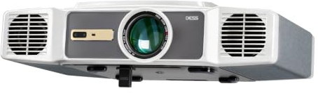 DESS C5 Pro Max Heimkino Beamer, 2500 ANSI, Full HD, Elektrostand | Für Filme, Serien, Sport & Gaming | Dual 30W | Autofokus | WLAN 6 | Bluetooth 5.2