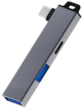 Compatto USB C Hub Tipo C A USB Adattatore Con USB2.0 E USB3.0 Porta Per Laptop Tablet Per Finestra Androidi Dispositivo In Lega di Alluminio Adattatore