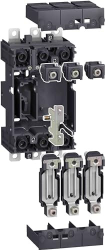 Dropper lv429291 Compact Plug-in Base Kit for VIGI nsx100-250 Pole Circuit Breaker Plug, 3p, 250 A