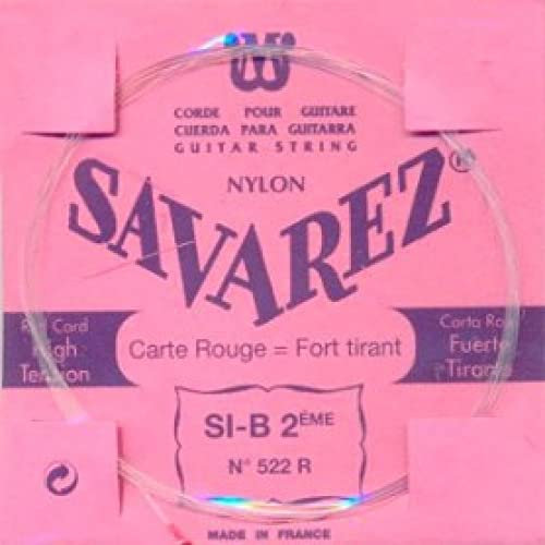 Savarez 522R CORDE SI-2 ROUGE NYLON RECT