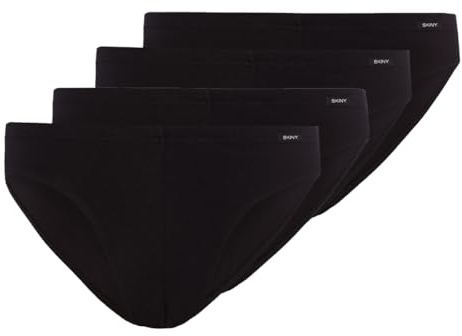 Skiny - Basic - Slip/Unterhose - 4er Pack (L Schwarz)