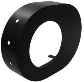 Rosette 130 mm schwarz Zubehör DS01