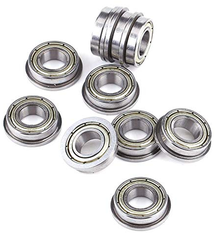 10 stücke F688ZZ Stahl Mini Kugellager Metall Double Shielded Flansch Rillenkugellager für Motor 8 * 16 * 5mm