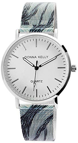 Donna Kelly Damen-Uhr Mesharmband Edelstahl mehrfarbig Analog Quarz 1300020