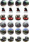 cdb 24 Flying Scotsman Steam Train edible kids childrens party decorations Cupcake Cake Toppers Wafer Rice Paper precut
