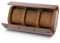 MINOIC Uhrenrolle Leder - Watch Roll - Uhrenrolle 3 Uhren - Uhren Reiseetui - Uhrenbox für 3 Uhren - Leder Uhrenetui für Herren - Vornehme Uhrenbox für 3 Uhren