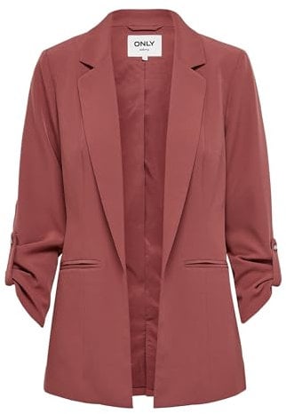 Only ONLKAYLE-ORLEEN 3/4 Blazer TLR, Blazer Donna, Ross (Apple Butter), 34