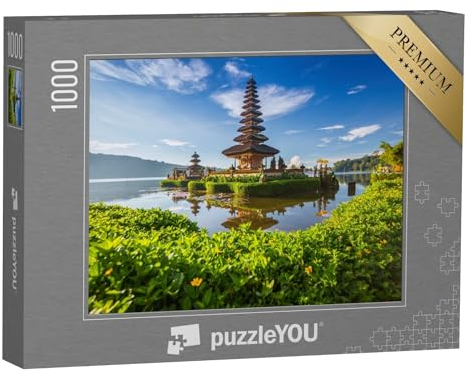 puzzleYOU: Puzzle 1000 Teile „Pura Beratan-Tempel, Insel Bali, Indonesien“ – aus der Puzzle-Kollektion Bali, Aus Aller Welt